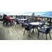 Плетёный стул Restor “Блюз”, Техноротанг (Искусственный ротанг), Всесезонная мебель, для паба, кафе, ресторана, бара....
